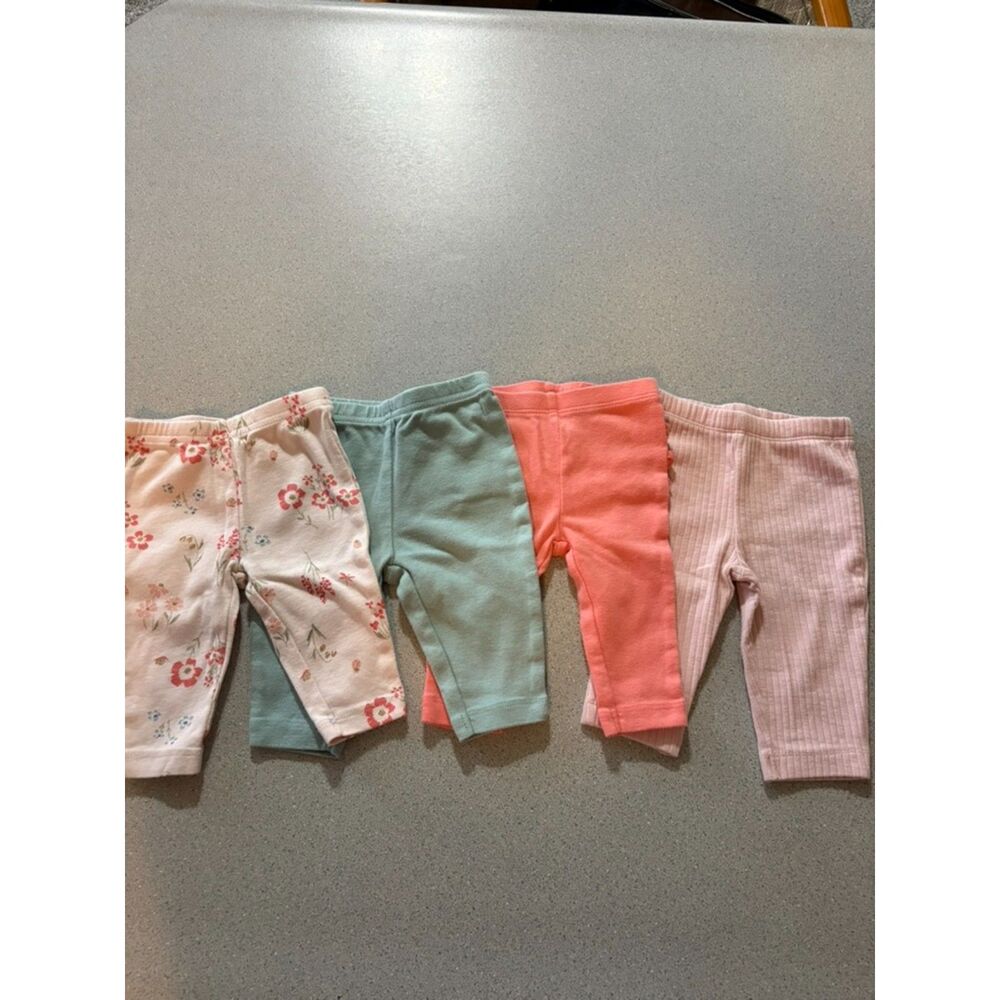 Lot Of 4 Carter's 3M Leggings *Never Worn